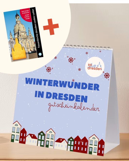 Bundle: Tisch-Adventskalender & Frauenkirche Plätzchenausstecher