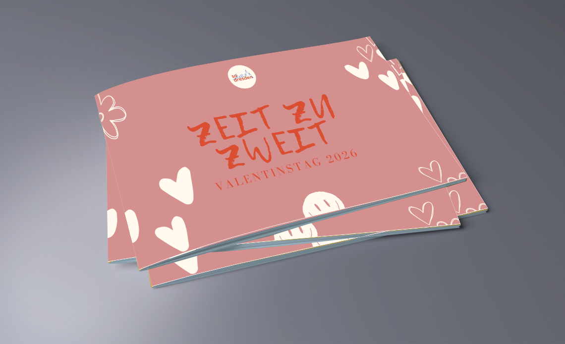Valentinstags-Gutscheinheft "Zeit zu Zweit" Dresden