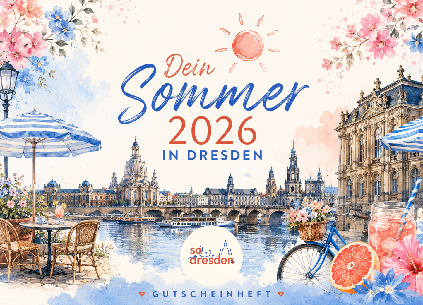 Coming soon! BUNDLE! Sommer Gutscheinheft + Stoffbeutel + Merch